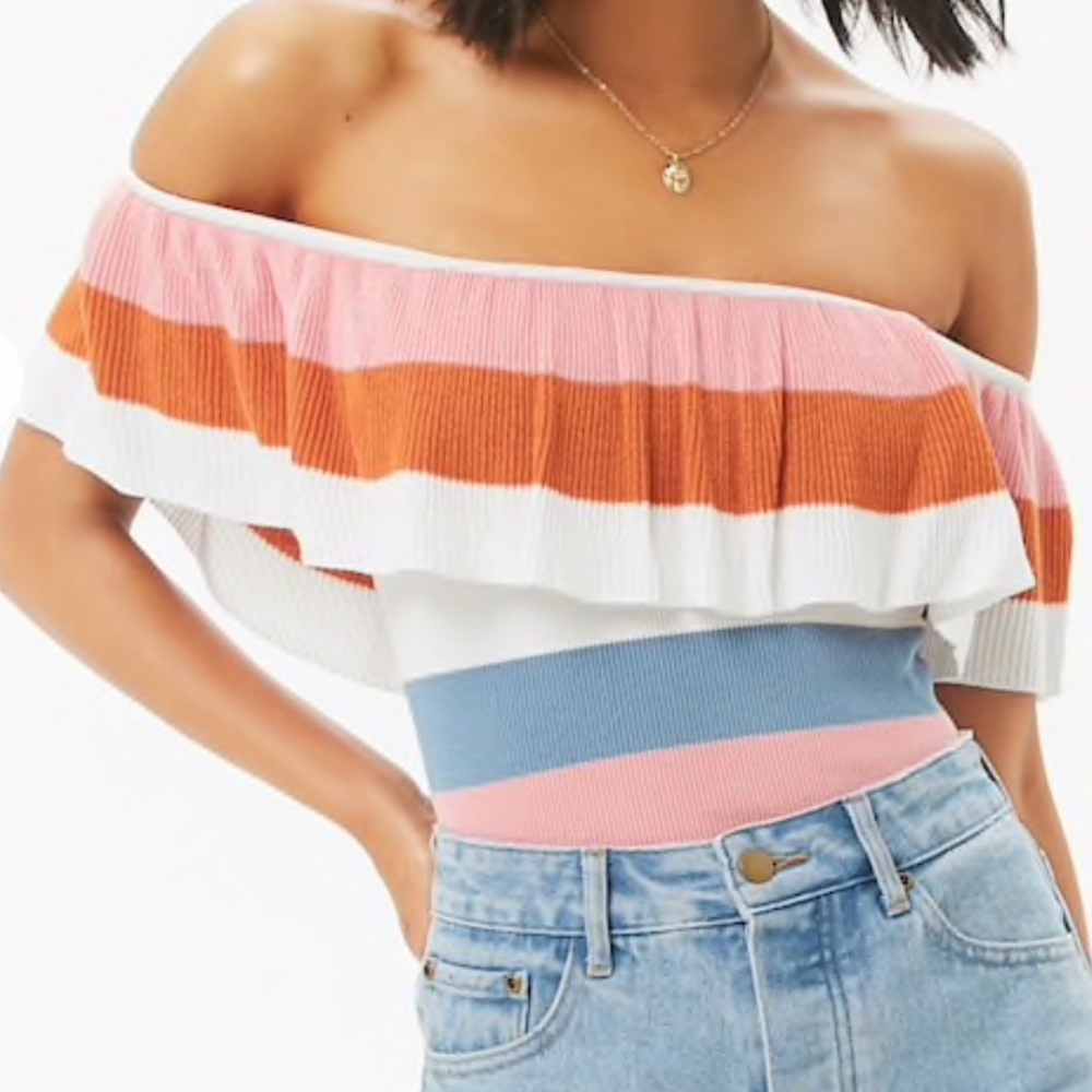 Forever 21 ribbed top - Picture 2 of 5
